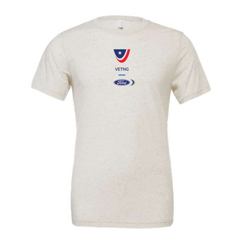 VETNG Gender Neutral Bella + Canvas Oatmeal Tee-  SUMMER COLOR