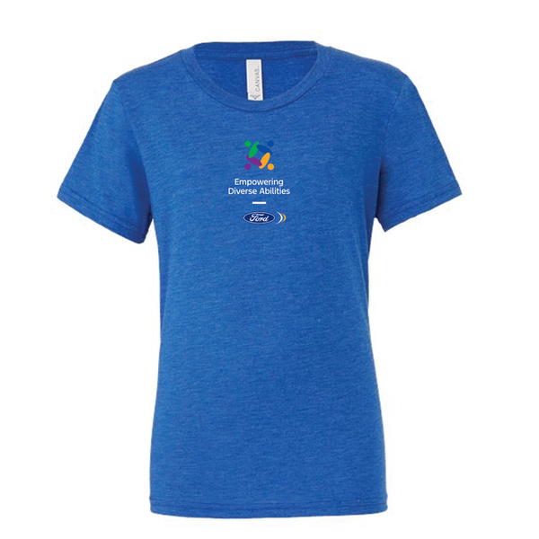 FEDA Gender Neutral Bella + Canvas True Royal-  SUMMER COLOR