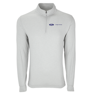 Zen 1/2 Zip Pullover-  Silver