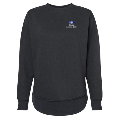 GS LAT Weekend Fleece Crewneck Sweatshirt, Ladies