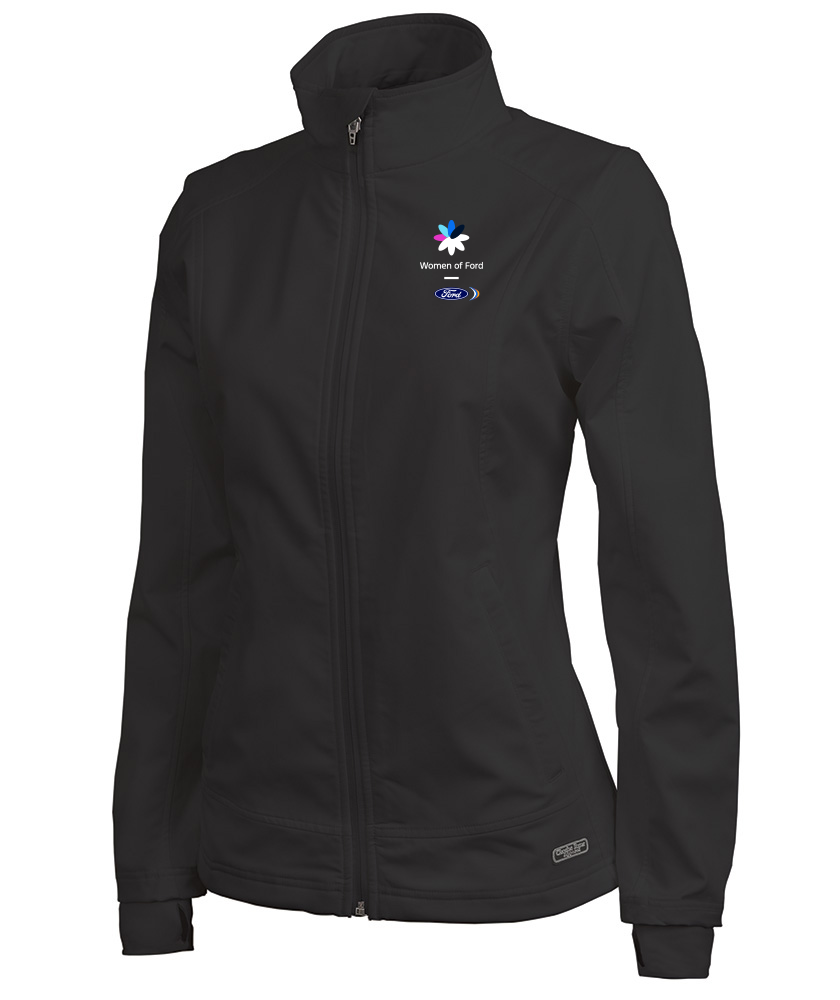 WOF Axis Ladies Softshell- Black