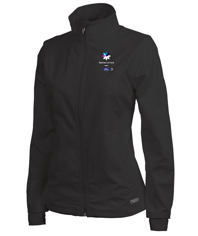 WOF Axis Ladies Softshell- Black