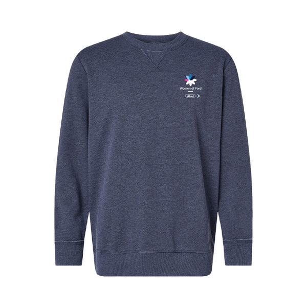LAT Vintage Wash Fleece Crewneck