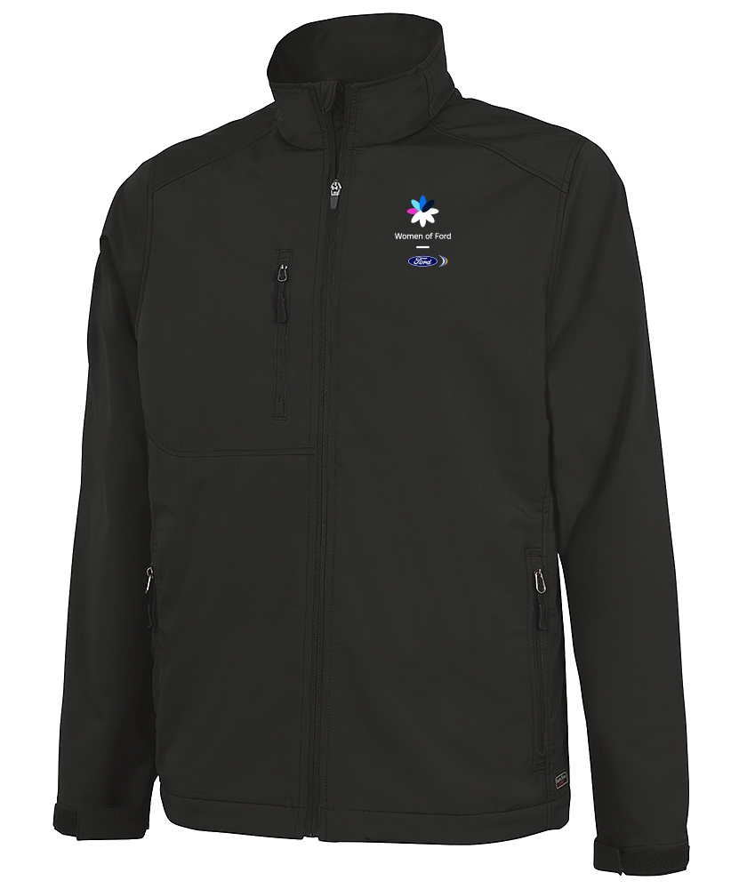 WOF Mens Axis Softshell- Black