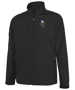 WOF Mens Axis Softshell- Black
