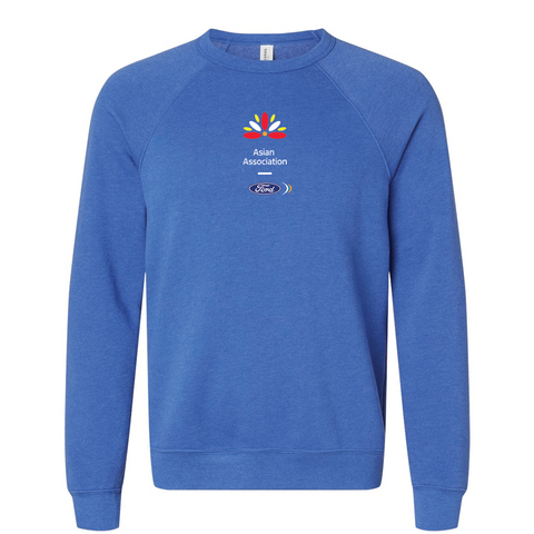 FAA Gender Neutral Bella + Canvas Sponge Fleece- True Royal- Limited Color 2025