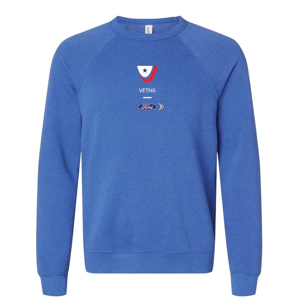 VETNG Gender Neutral Bella + Canvas Sponge Fleece- True Royal- Limited Color 2025