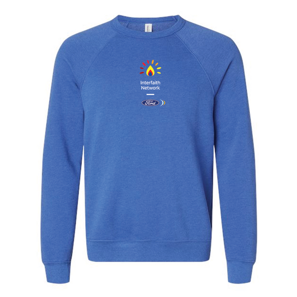 FIN Gender Neutral Bella + Canvas Sponge Fleece- Royal Heather- SUMMER COLOR