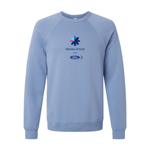 WOF Gender Neutral Bella + Canvas Sponge Fleece- Lavendar Blue- Limited Color 2025