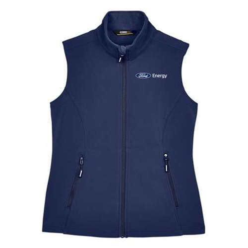 Ford Energy Cruise Two-Layer Fleece Bonded Soft Shell Vest, Ladies