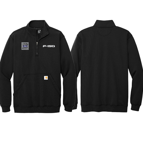 LIGHT_Carhartt Midweight 1/4 Zip Mock Neck Sweatshirt