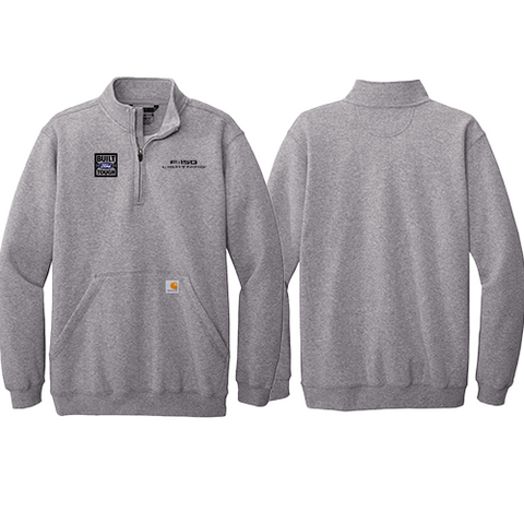 LIGHT_Carhartt Midweight 1/4 Zip Mock Neck Sweatshirt
