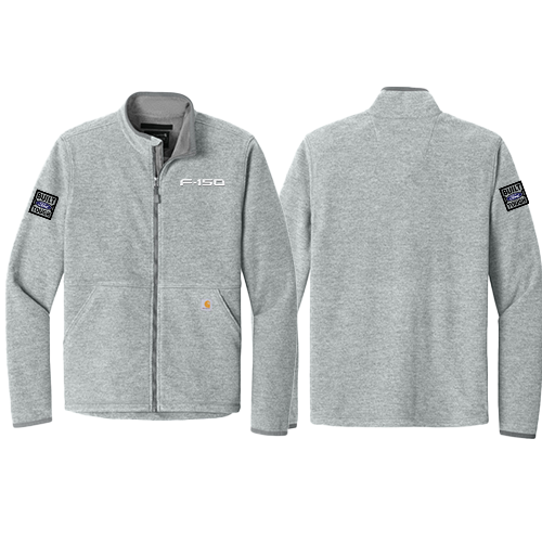 F150_Carhartt Textured Full Zip Fleece Jacket