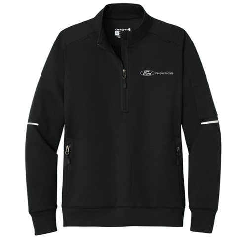 People Matters Carhartt FLD & RSCU 1/2 zip, Ladies