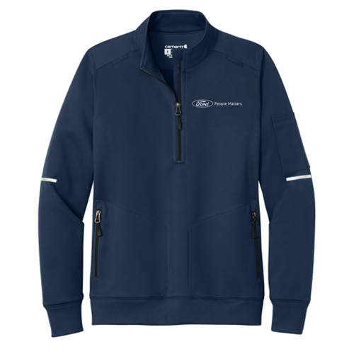 People Matters Carhartt FLD & RSCU 1/2 zip, Ladies