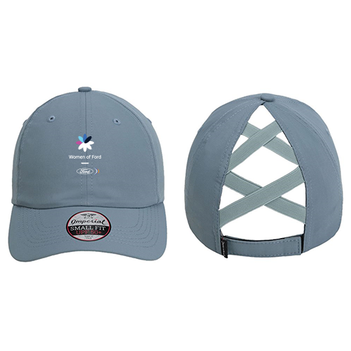 WOF Ponytail Cap-Breaker Blue