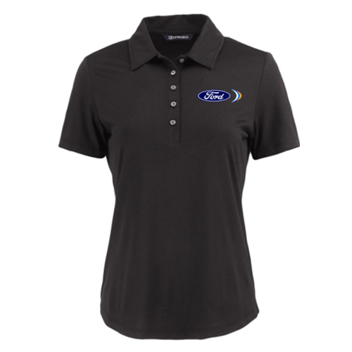 GDEIUNLTD26 Cutter & Buck Coastline Recycled Double Peached Polo, Ladies