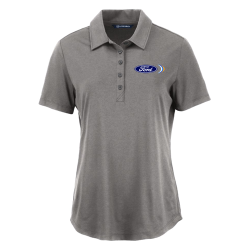 GDEIUNLTD26 Cutter & Buck Coastline Recycled Double Peached Polo, Ladies