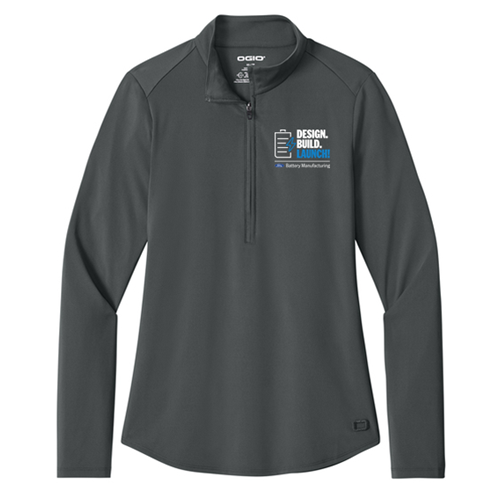 Battery Manufacturing OGIO Regain 1/4 Zip, Ladies
