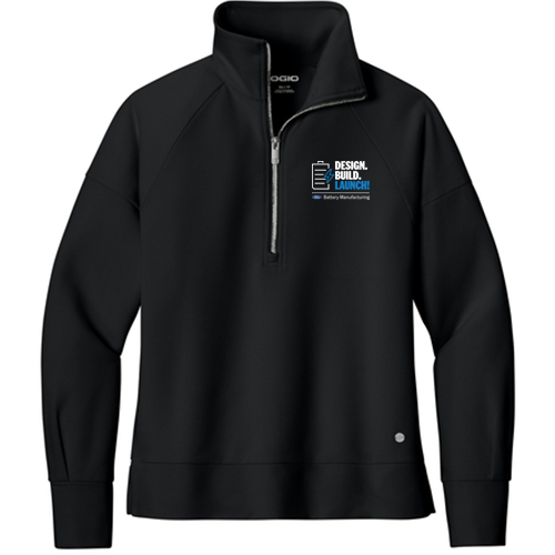 Battery Manufacturing OGIO LUUMA 1/2 Zip, Ladies