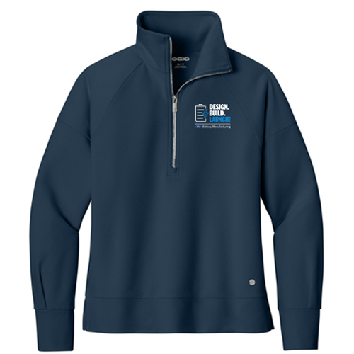 Battery Manufacturing OGIO LUUMA 1/2 Zip, Ladies