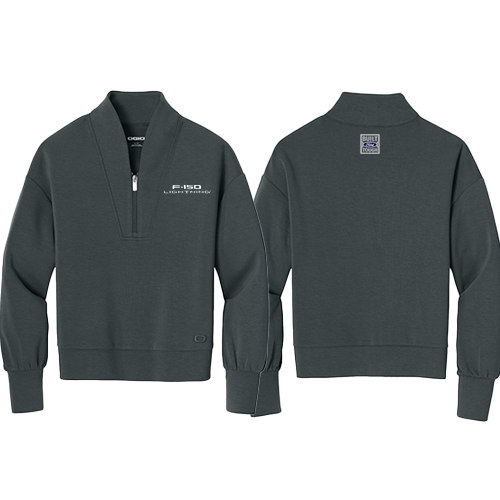 LIGHT_OGIO Transcend 1/4 Zip, Ladies Cut