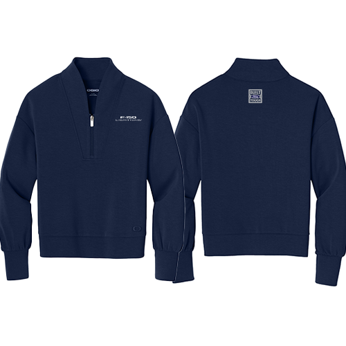 LIGHT_OGIO Transcend 1/4 Zip, Ladies Cut