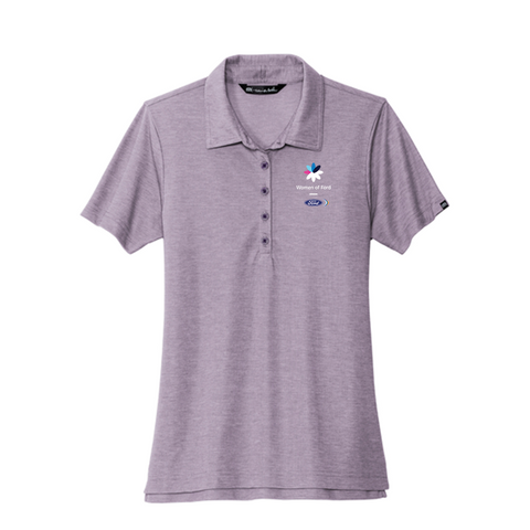 WOF Travis Mathew Ladies Oceanside Polo- Purple Sage-  SUMMER COLOR
