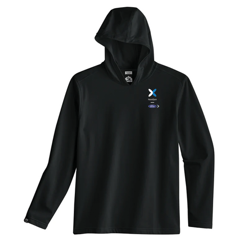 NEXTGEN Side Kick Men's Hooded Shirt- Black