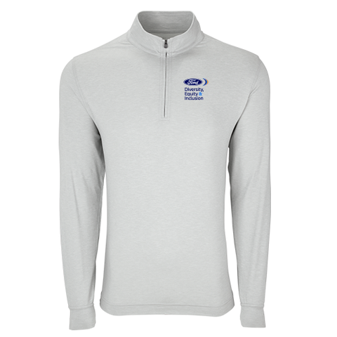 Zen 1/2 Zip Pullover-  Silver