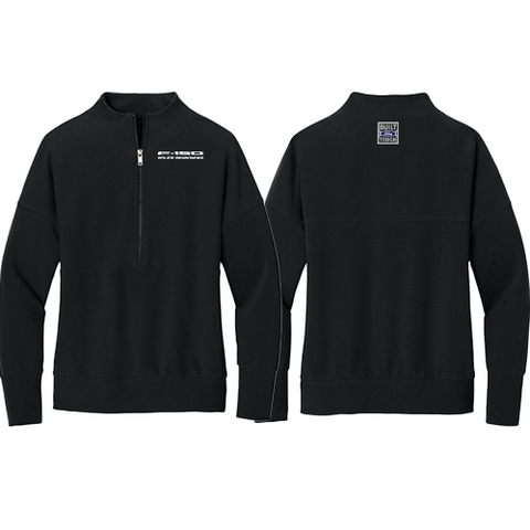 PORE_Mercer+Mettle Linear Texture 1/4 Zip, Ladies Cut