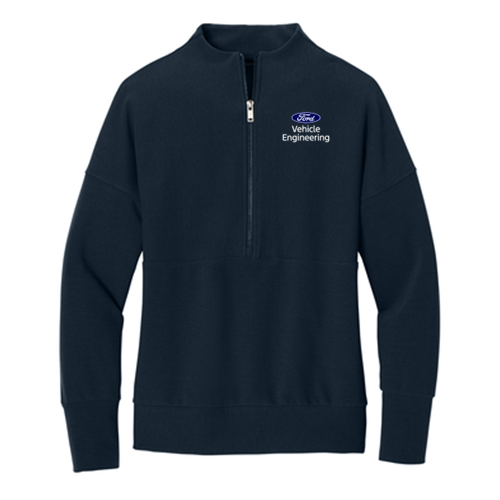 Mercer + Mettle Linear Texture 1/4 Zip Ladies