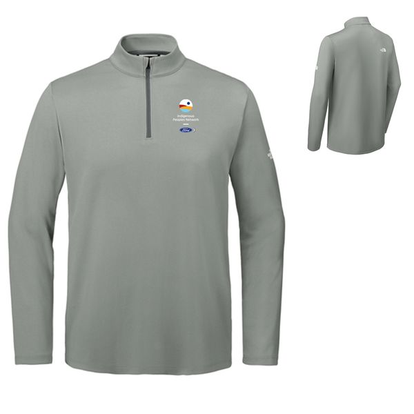 FIPN TNF Men's Ambition 1/4 Zip-Meld Heather Grey