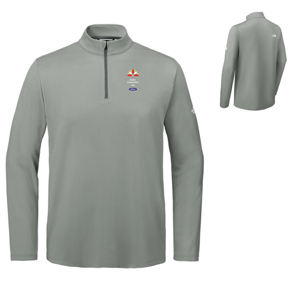 FAA TNF Men's Ambition 1/4 Zip-Meld Heather Grey