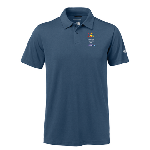 FIN TNF Ambition Polo-Shady Blue