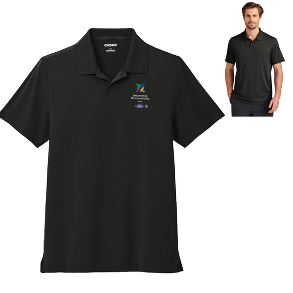 FEDA OGIO Regain Polo- Black