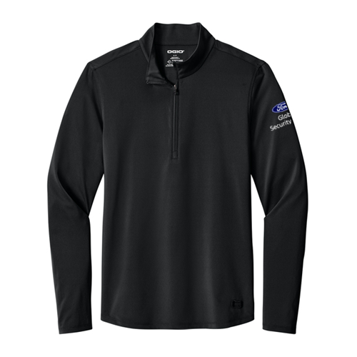 GS OGIO Regain 1/4 Zip Sleeve Logo