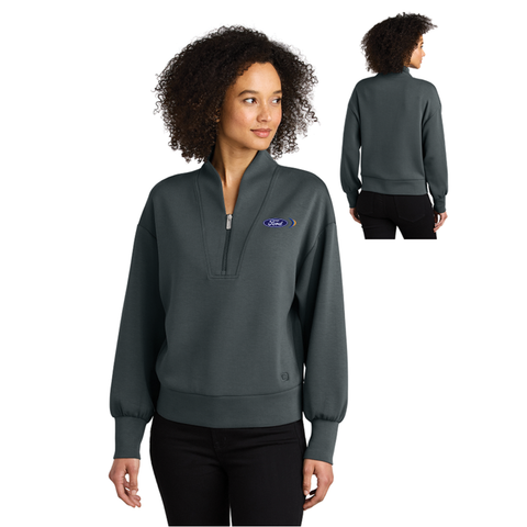OGIO Ladies Transcend Quarter Zip