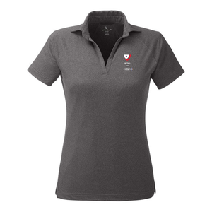 VETNG Spyder Spyre Ladies Polo- Black Frost