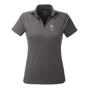 WOF Spyder Spyre Ladies Polo- Black Frost