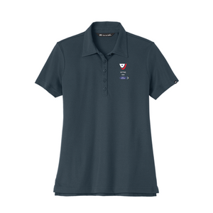 VETNG Travis Mathew Ladies Oceanside Polo- Blue Nights-  SUMMER COLOR