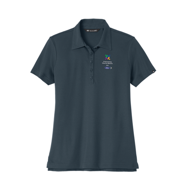 FEDA Travis Mathew Ladies Oceanside Polo- Blue Nights