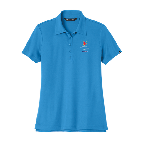 FHLN Travis Mathew Ladies Oceanside Polo- Classic Blue-  SUMMER COLOR