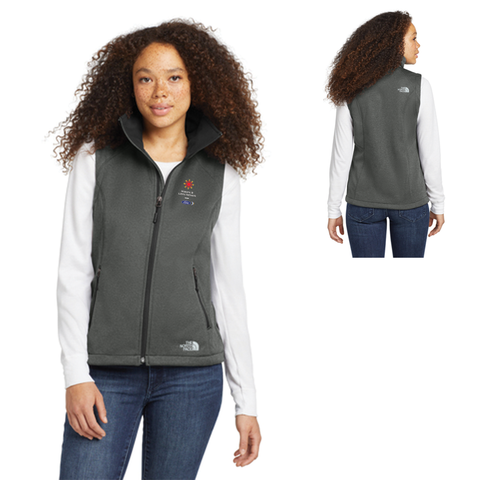 FHLN TNF Ridgewall Ladies Vest- Grey