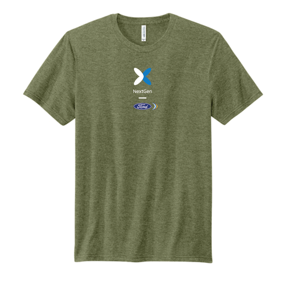 NEXTGEN Gender Neutral Volunteer Brand Tee-Military Green Heather