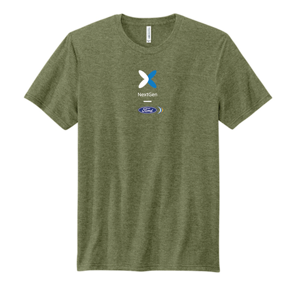 NEXTGEN Gender Neutral Volunteer Brand Tee-Military Green Heather