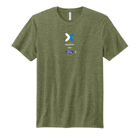 NEXTGEN Gender Neutral Volunteer Brand Tee-Military Green Heather
