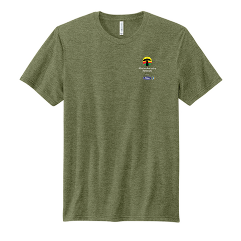 FAAN Gender Neutral Volunteer Brand Tee-Military Green Heather