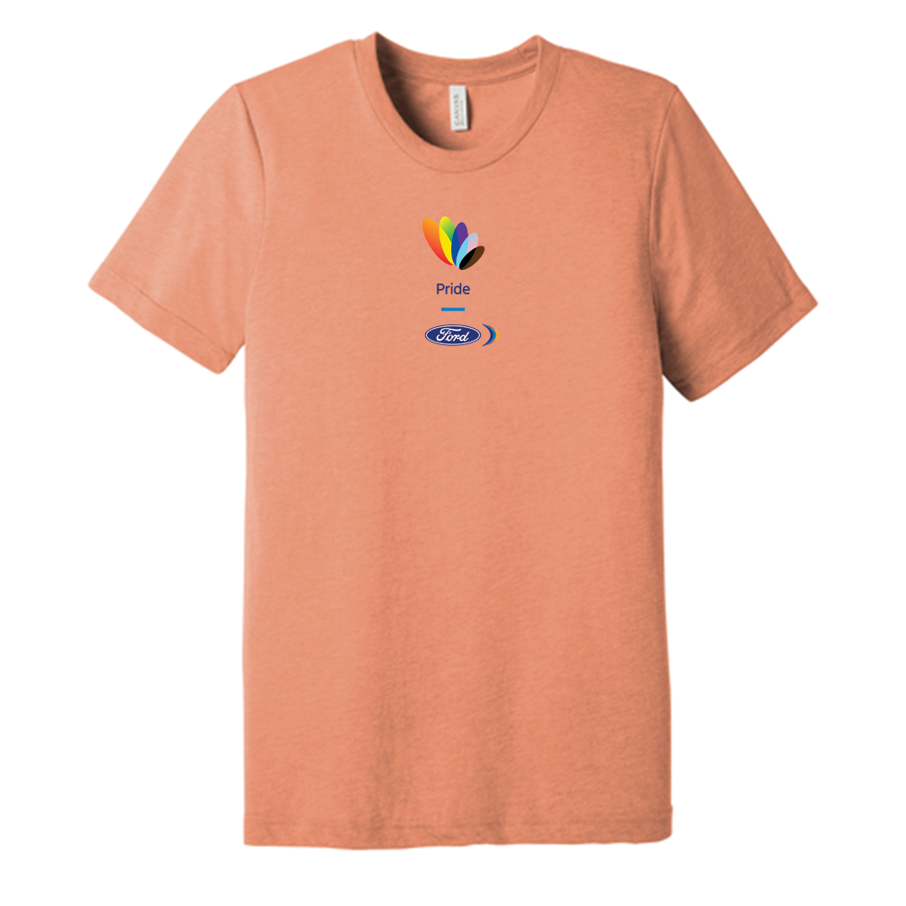PRIDE Gender Neutral Bella + Canvas Sunset Tee-  SUMMER COLOR