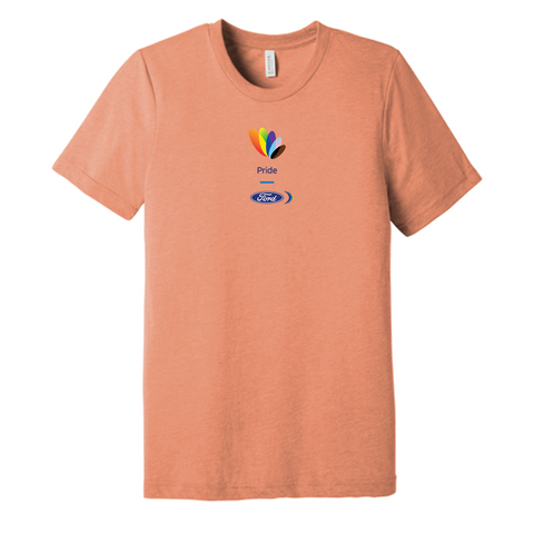 PRIDE Gender Neutral Bella + Canvas Sunset Tee-  SUMMER COLOR